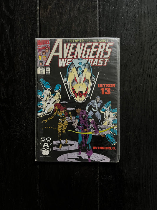 Avengers West Coast #66 (1991) Marvel Comics GD/NM