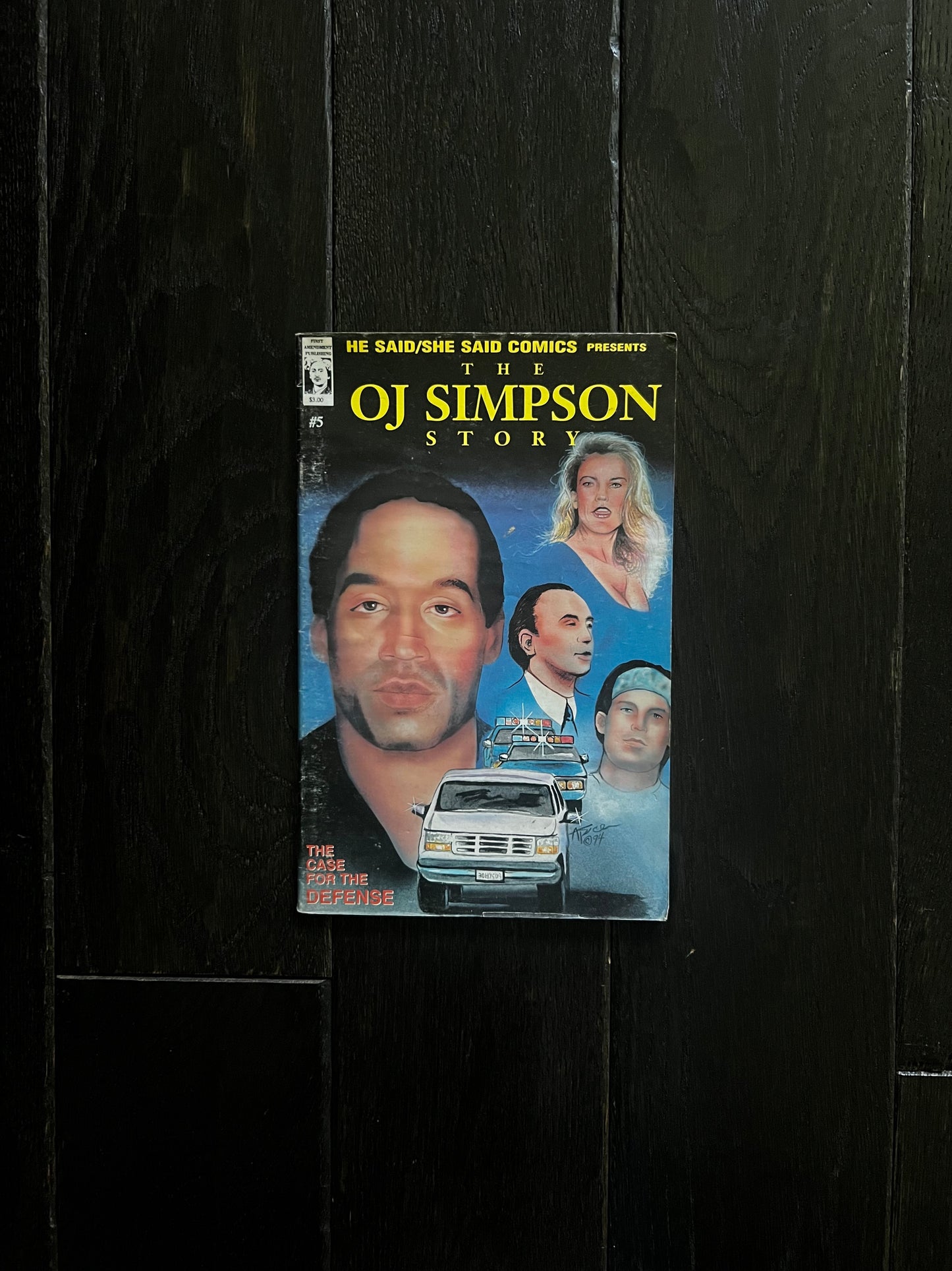 O.J Simpson Story #5 He Said/ She Said Comics FR/GD