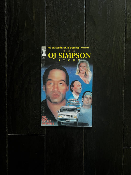 O.J Simpson Story #5 He Said/ She Said Comics FR/GD