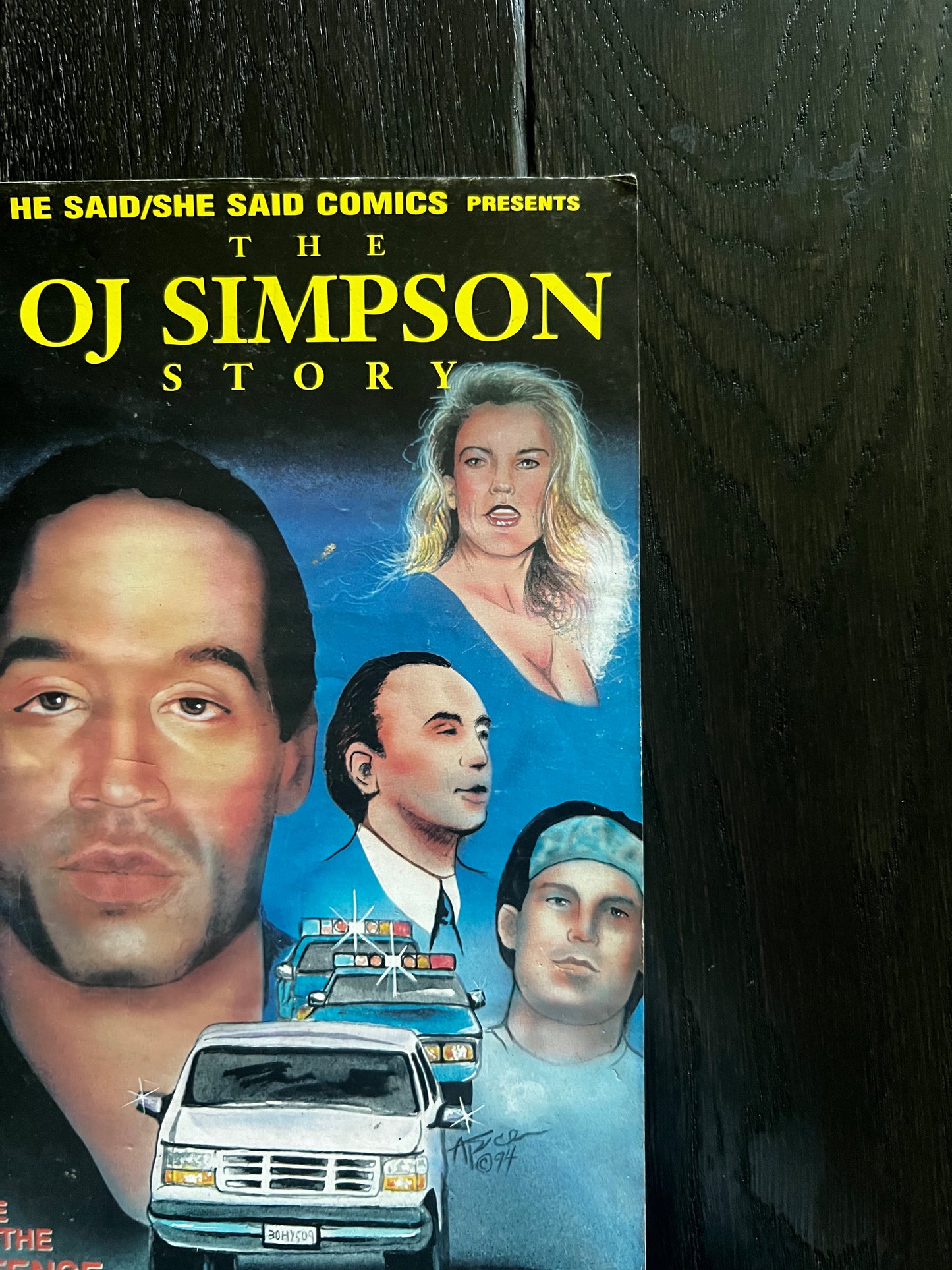 O.J Simpson Story #5 He Said/ She Said Comics FR/GD