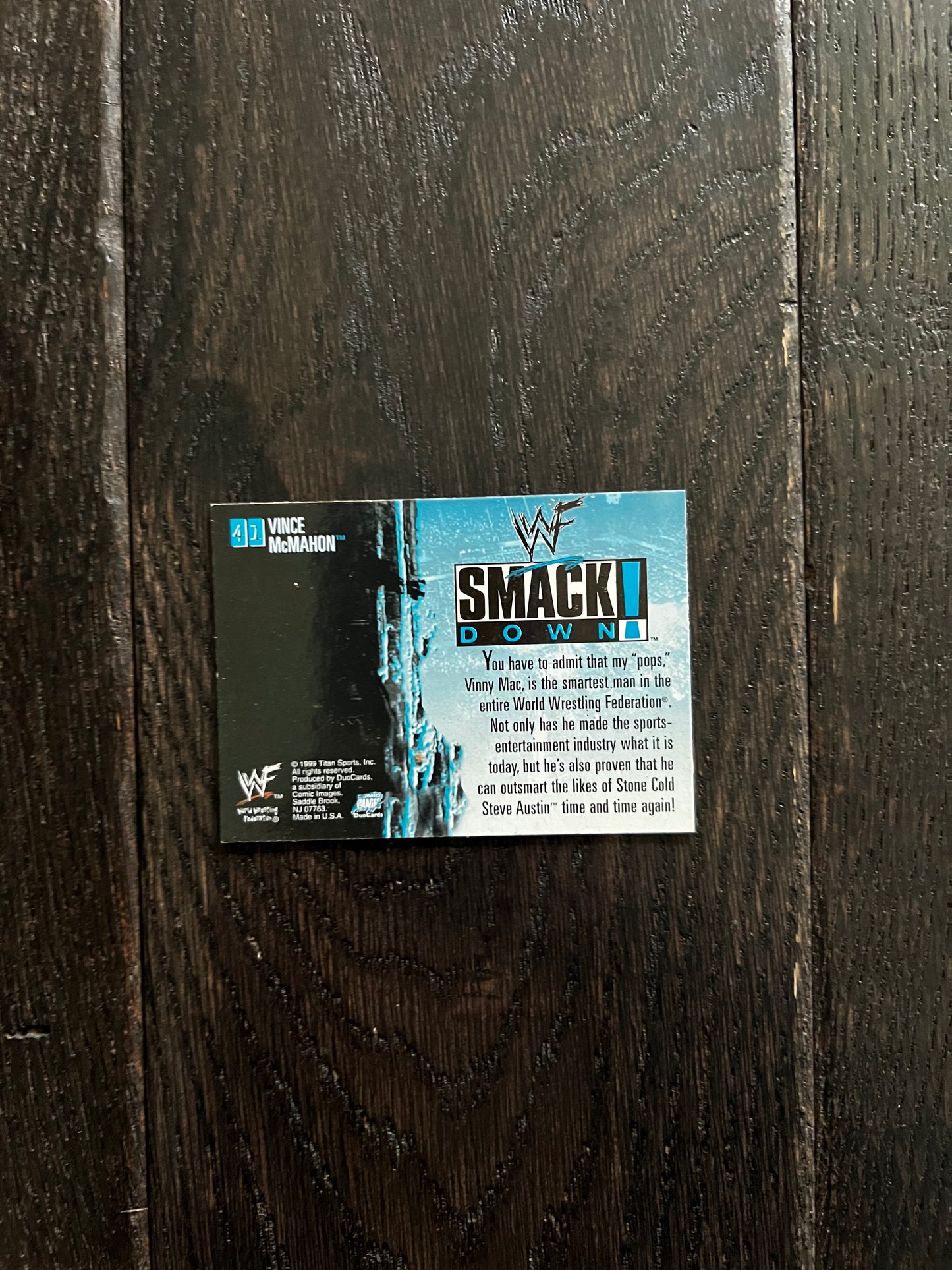 WWF Smackdown Vince Mcmahon #41 (1999) Comic Images