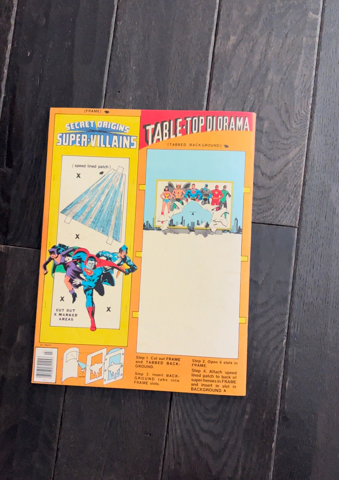 Secret Origins Super Villains C-45 (1975) DC Comics Treasury Edition GD/VG