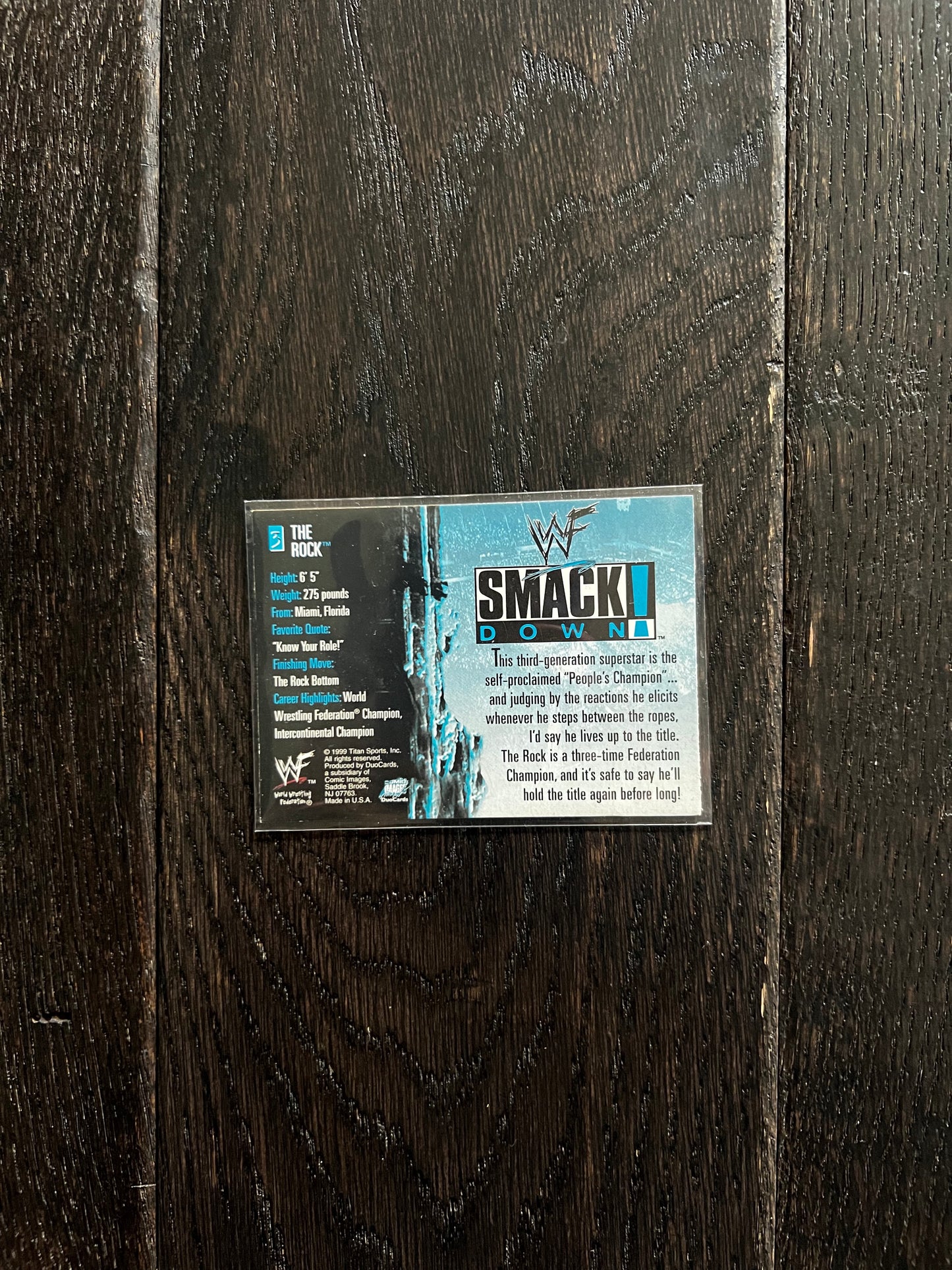 WWF Smackdown The Rock #3 (1999) Comic Images
