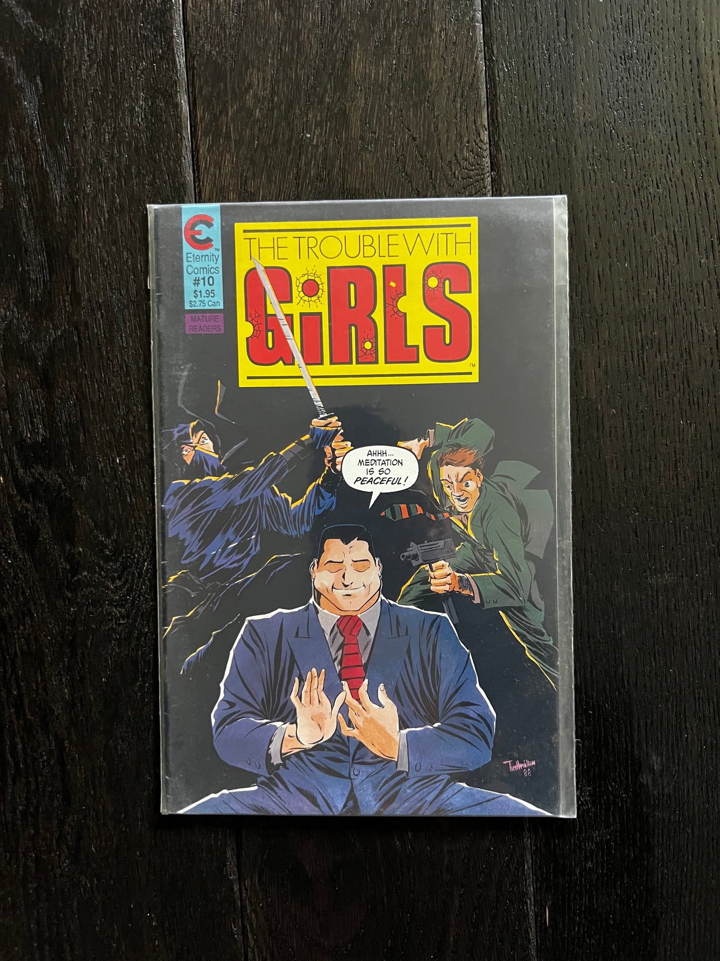 Trouble with Girls #10 (1988) Eternity Comics FR