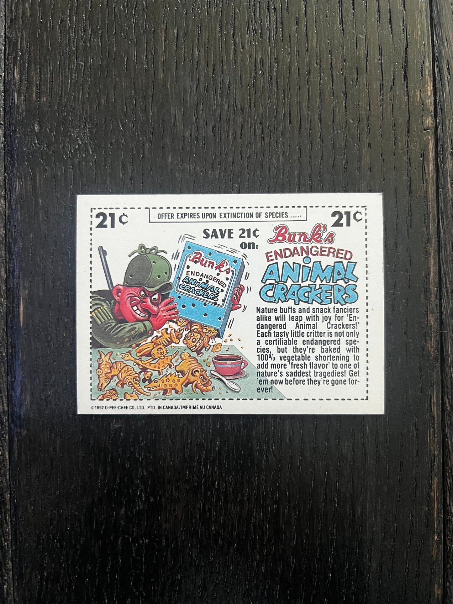 Topps Wacky Packages Sticker Fatman #34 (1992) VG