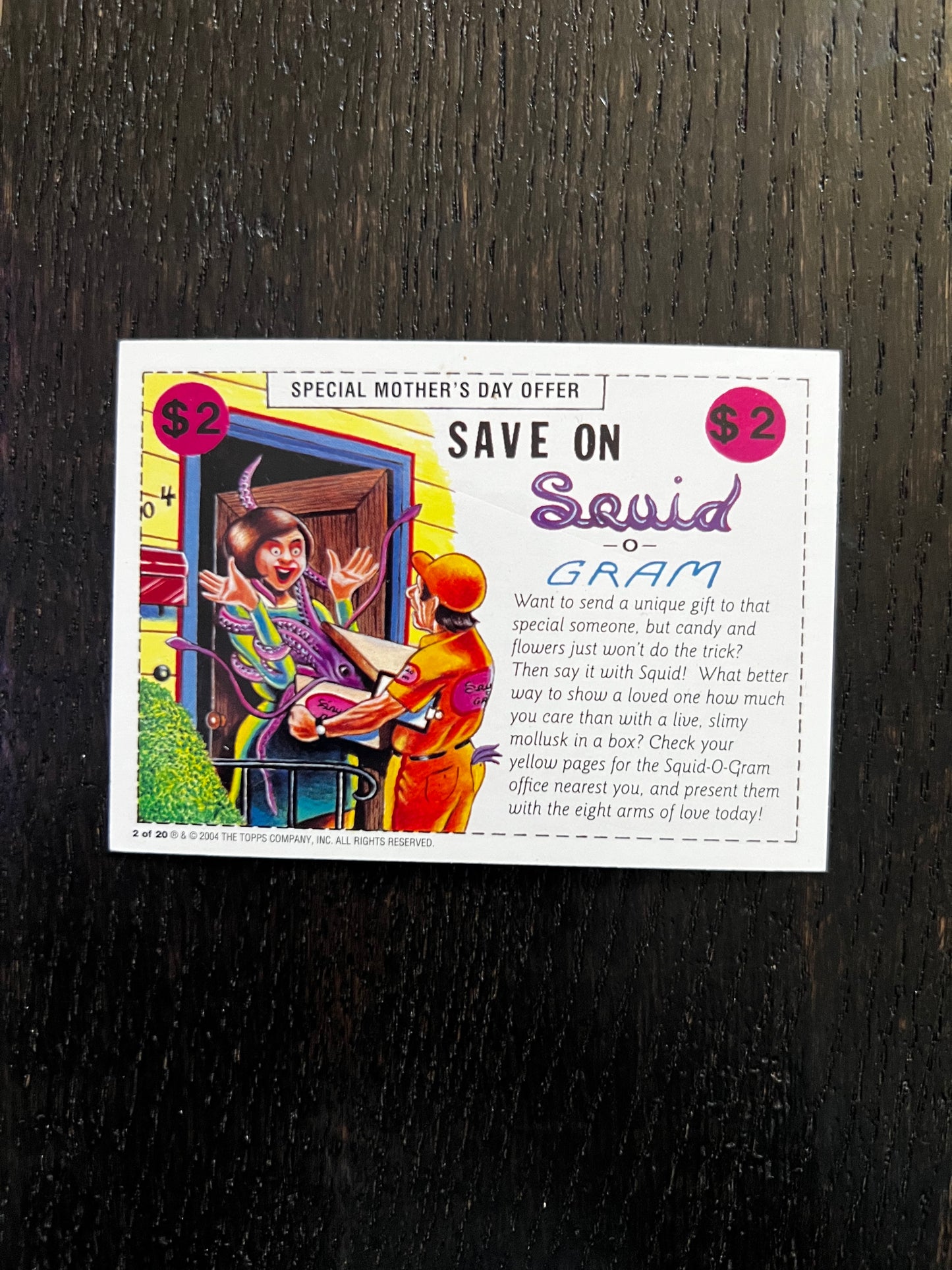 Topps Wacky Packages Sticker Sneakers #36 (2004) GD