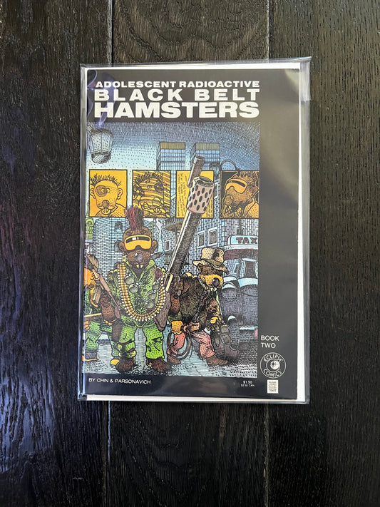 Adolescent Radioactive Black Belt Hamsters Book 2 (1986) Eclipse Comics