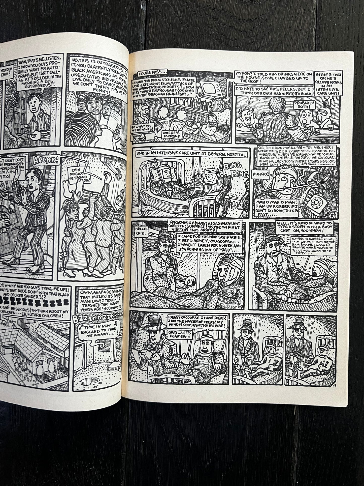 Adolescent Radioactive Black Belt Hamsters Book 2 (1986) Eclipse Comics