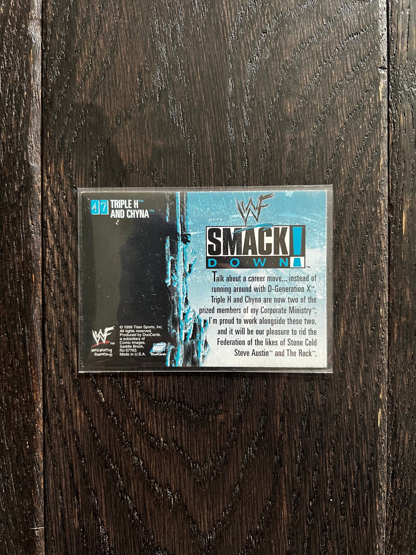 WWF Smackdown Triple H and Chyna #47 (1999) Comic Images