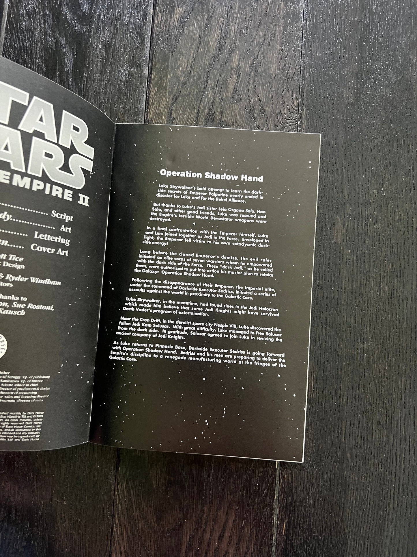 Star Wars Dark Empire II #1 (1995) Dark Horse Comics