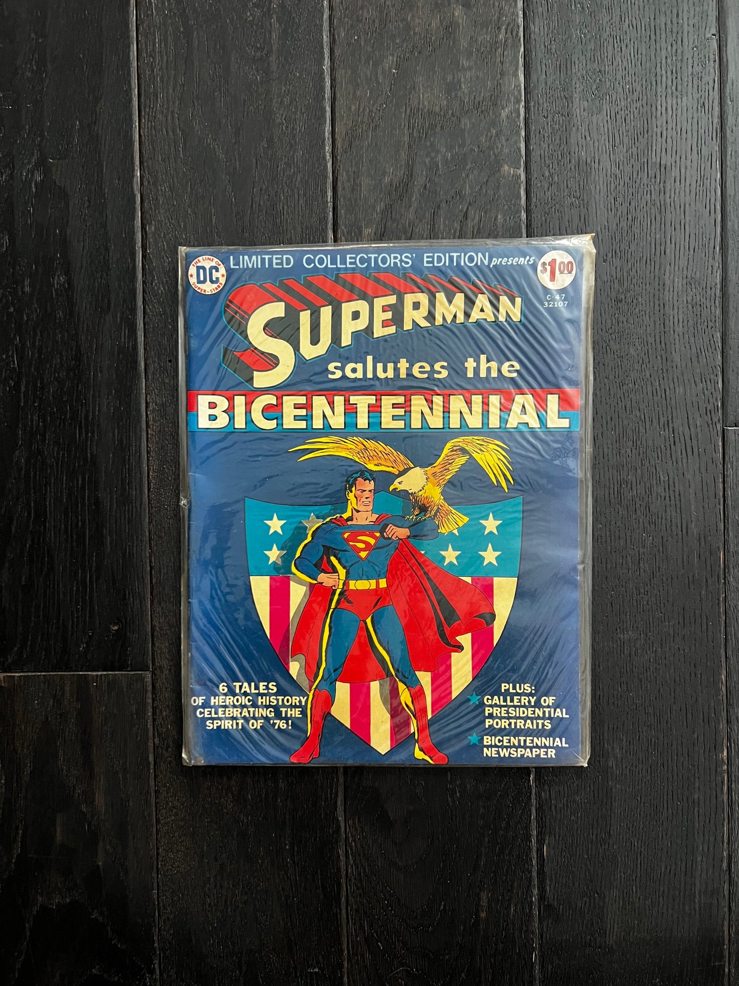Superman Salutes The Bicentennial C-47 (1976) DC Limited Collectors Edition VG