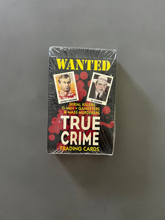 True Crime Eclipse Trading Card Box 1992 Factory Sealed
