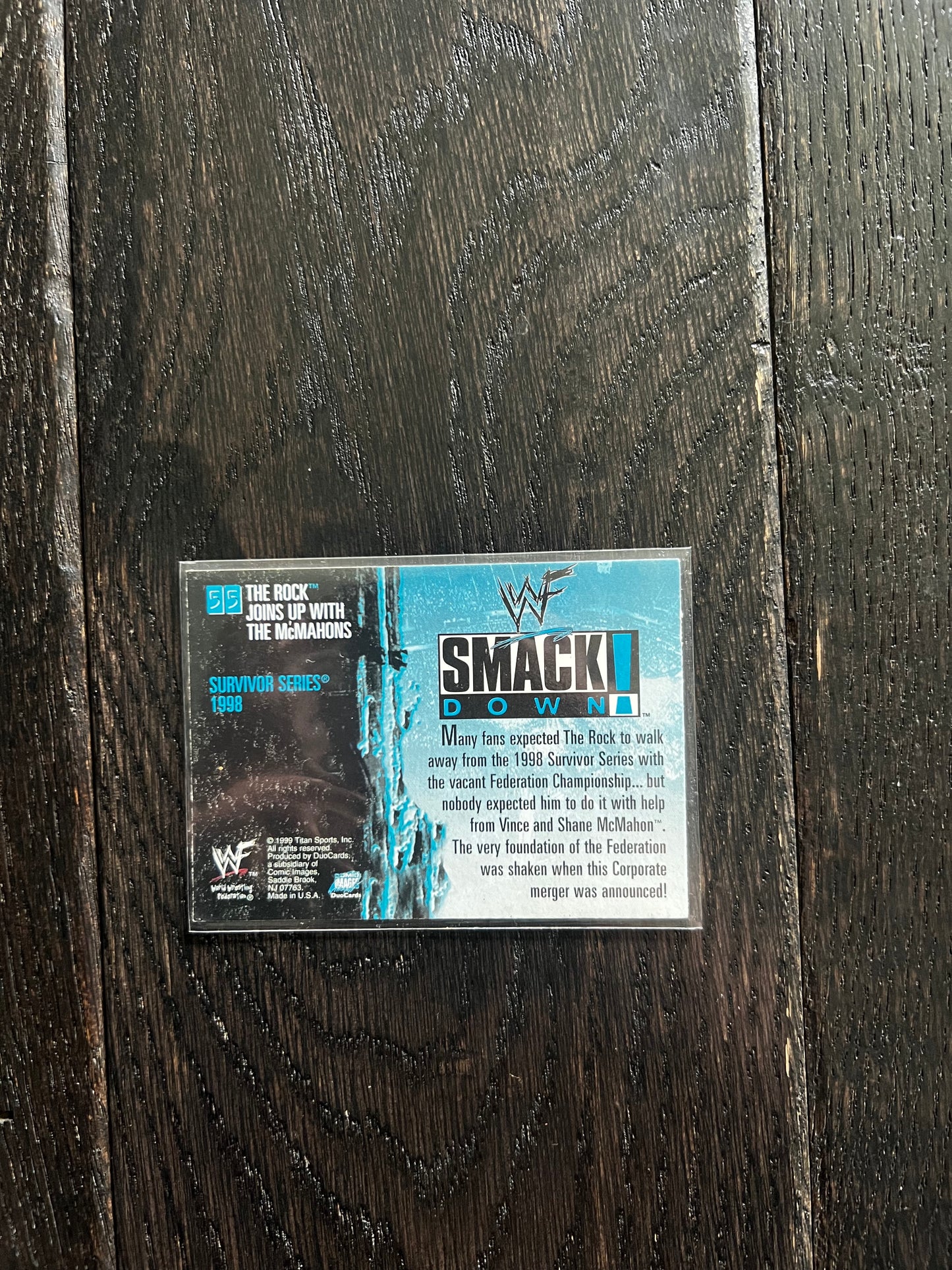 WWF Smackdown The Rock Joins Up With The McMahons #55 Comic Images